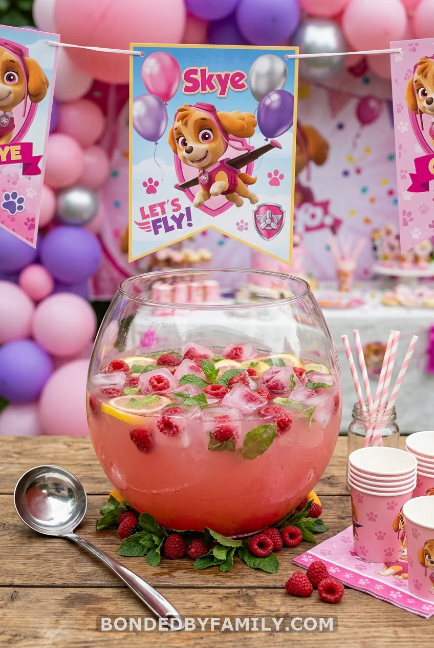 Skye's Pink Lemonade Punch