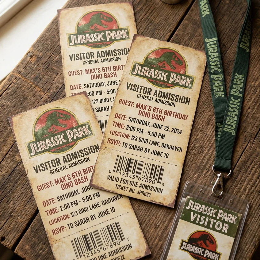 jurassic park birthday party ideas featured image