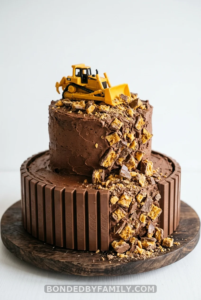Kit Kat Construction Site / Rubble Cake