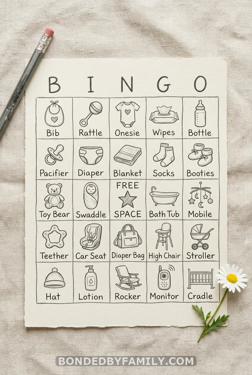 Baby Gift Bingo