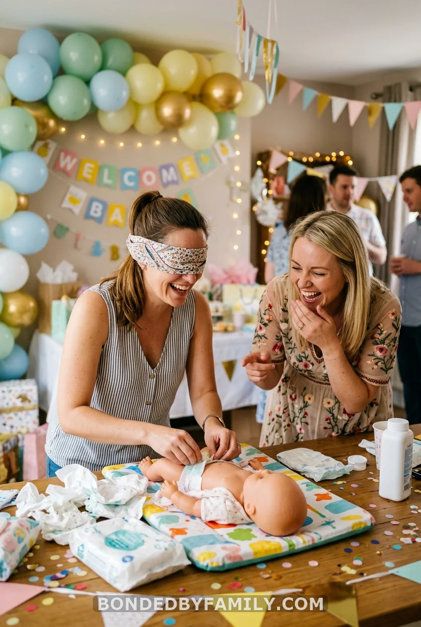 Blindfolded Diaper Dash