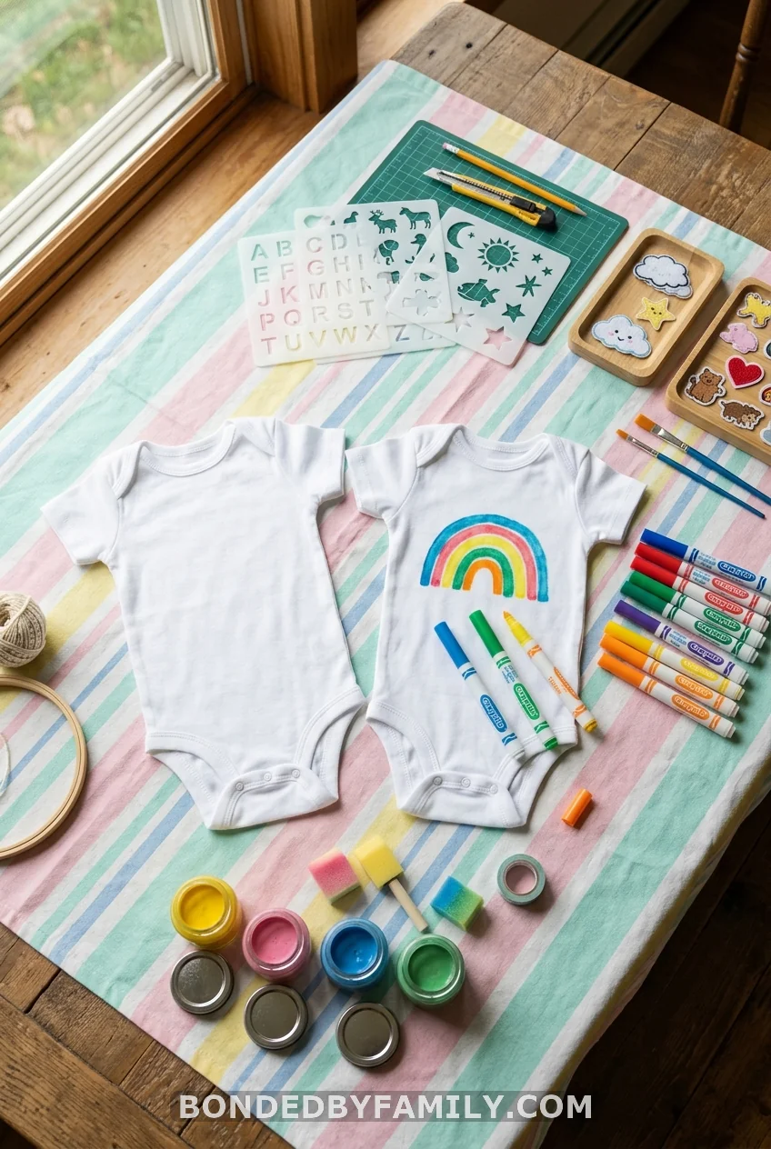 Onesie Decorating Station