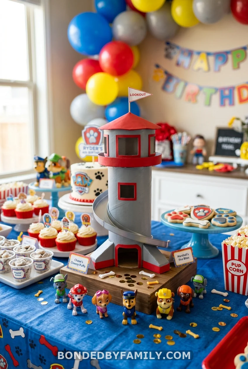 Lookout Tower Centerpiece