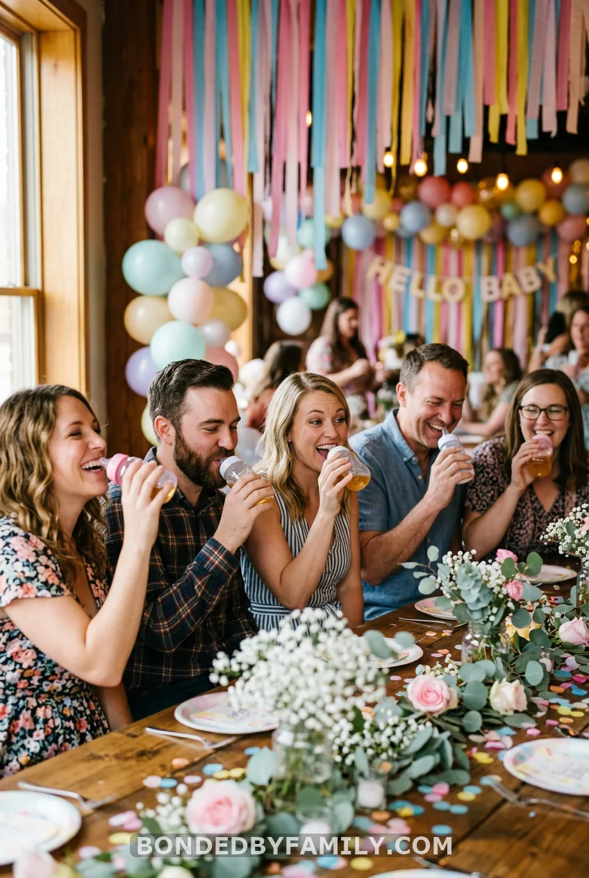 Baby Bottle Chug Relay