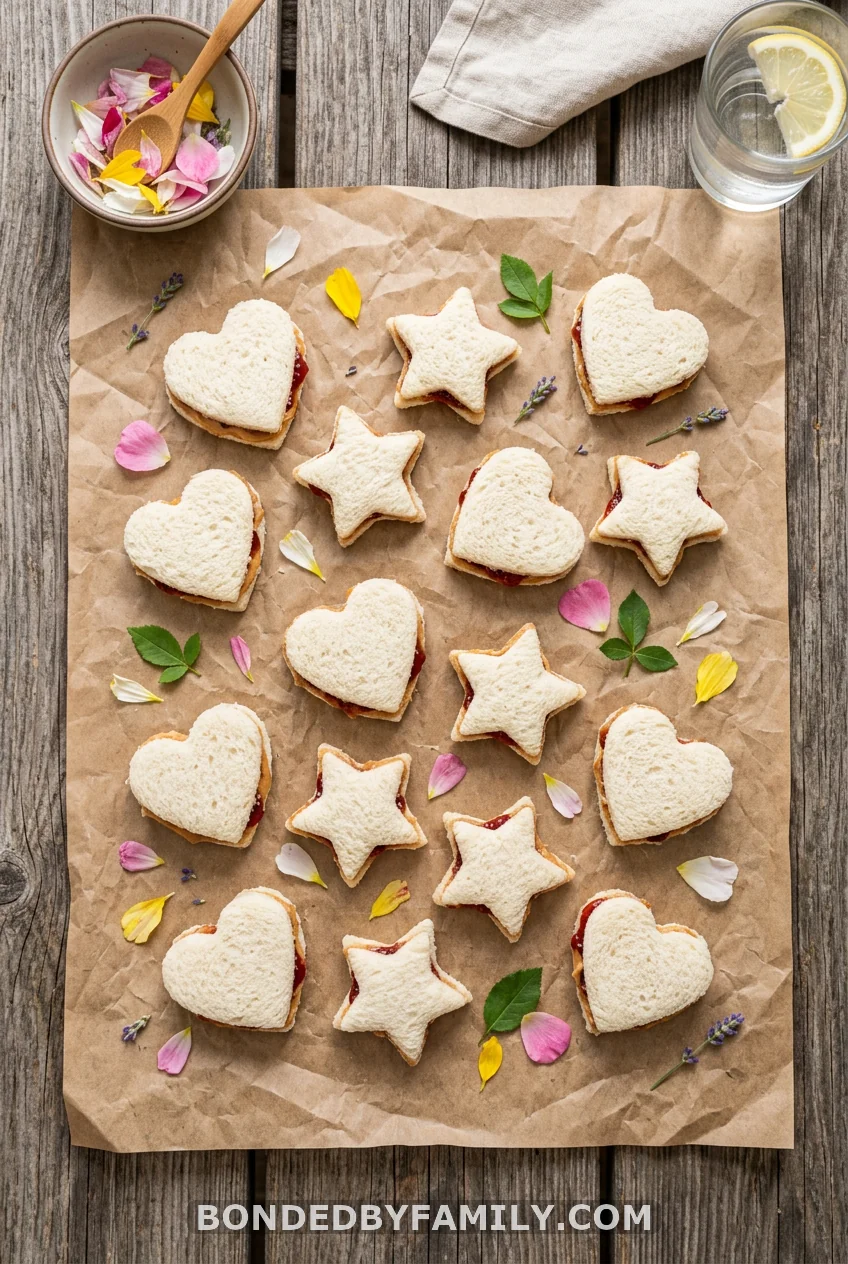 PB&J Cutout Sandwiches