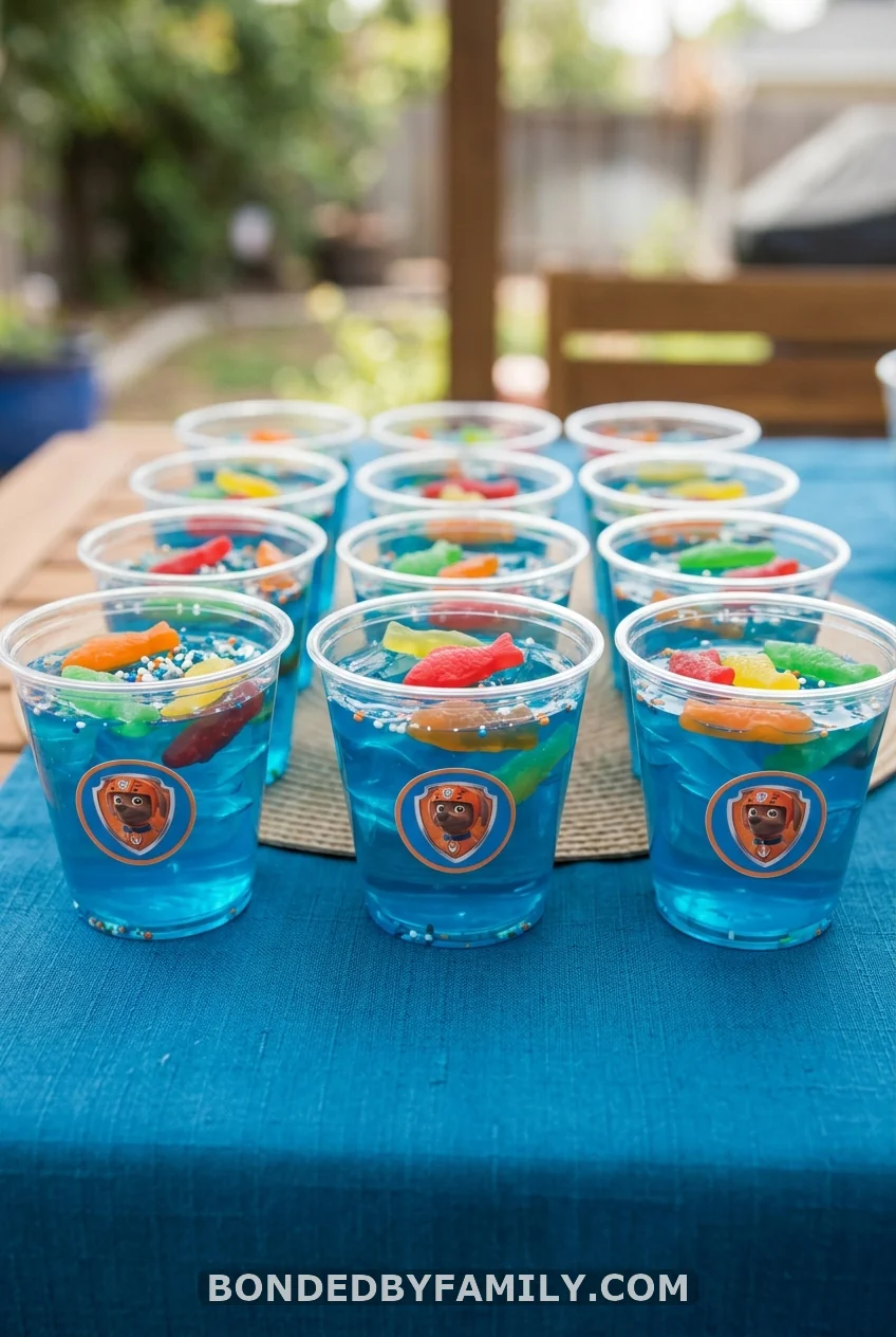 Zuma's Blue Jelly Ocean Cups