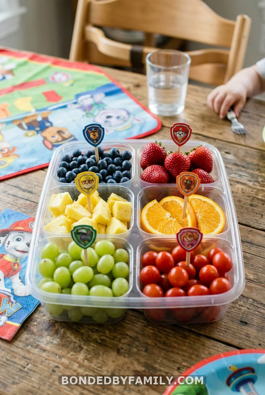 Pup-Tag Fruit Platter