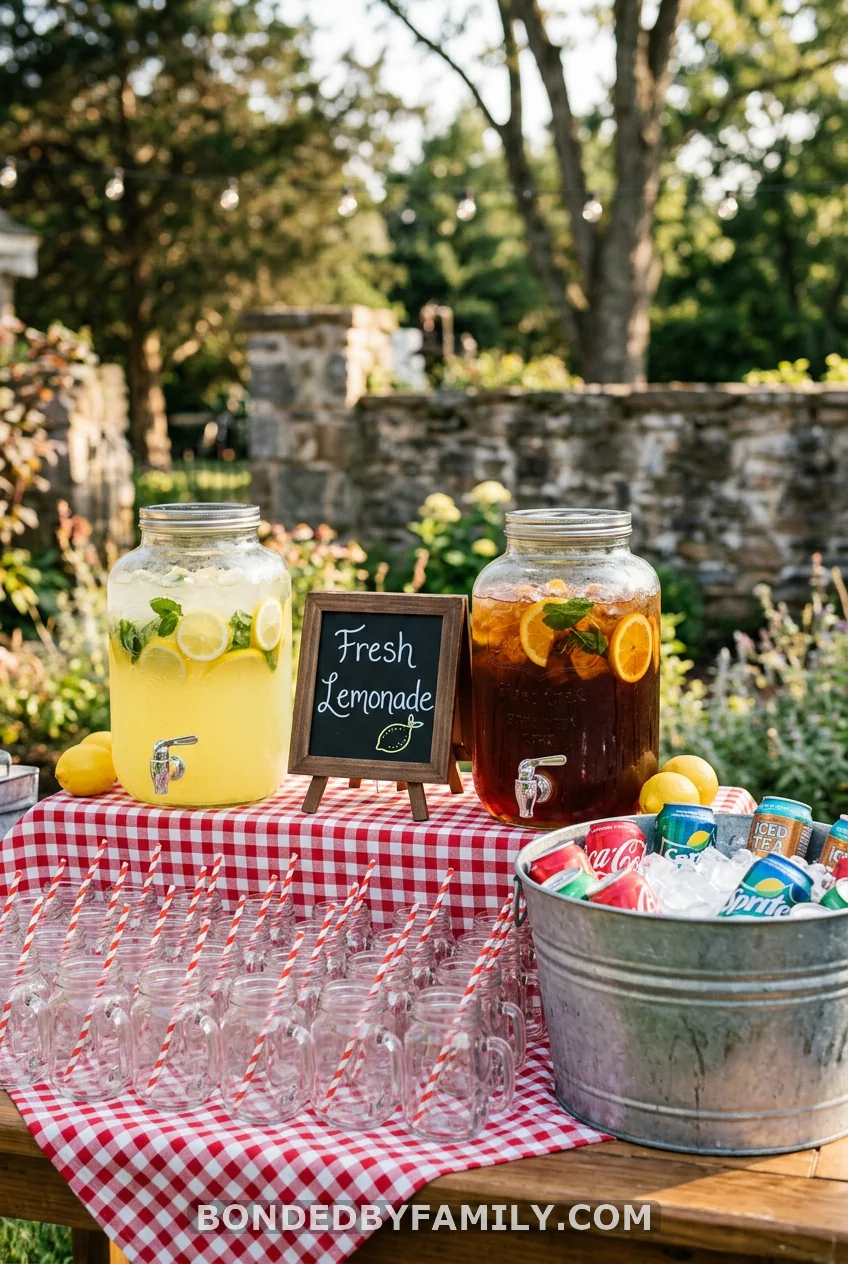 The Drinks Station: Low Effort, High Impact