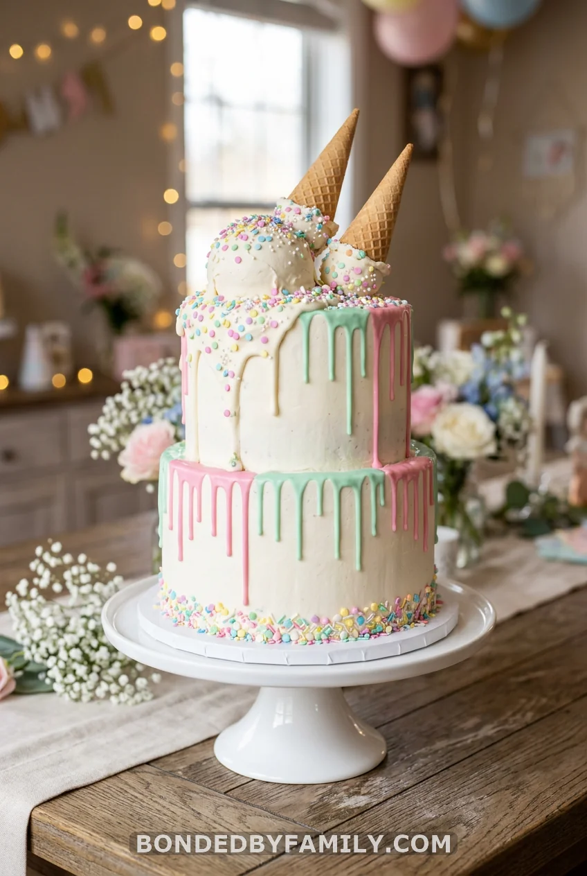 The Melting Ice Cream Cake