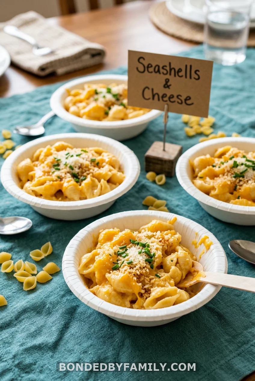 "Seashells and Cheese" Mac Bar
