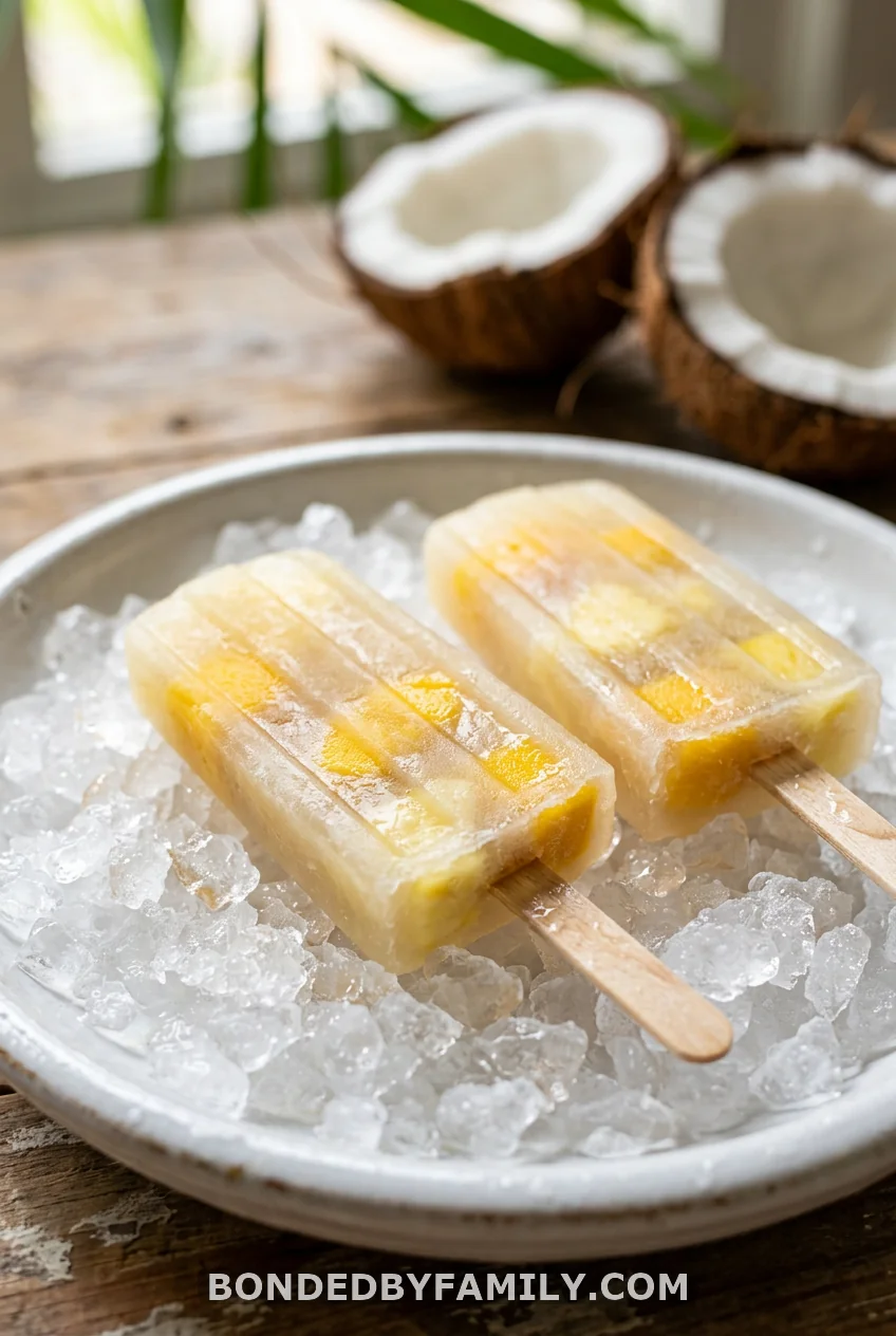 Coconut Water Popsicles