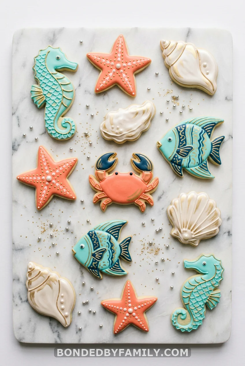 Sea Creature Sugar Cookies