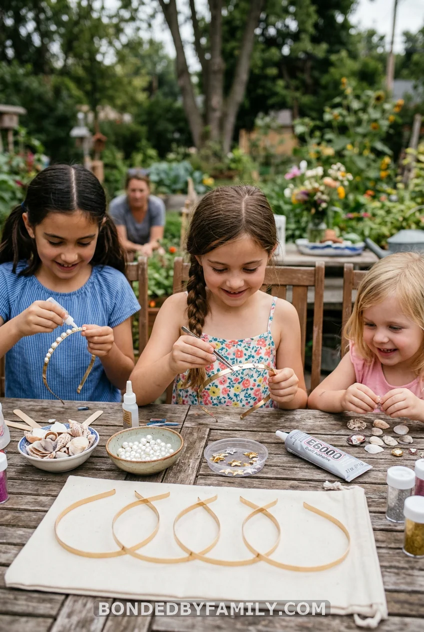Mermaid Crown Craft Station