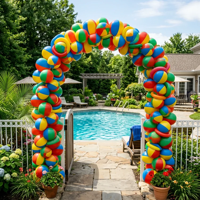 pool party decorations for kids featured image