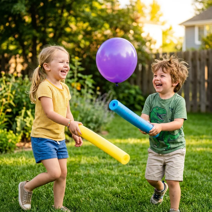 pool noodle games for kids featured image