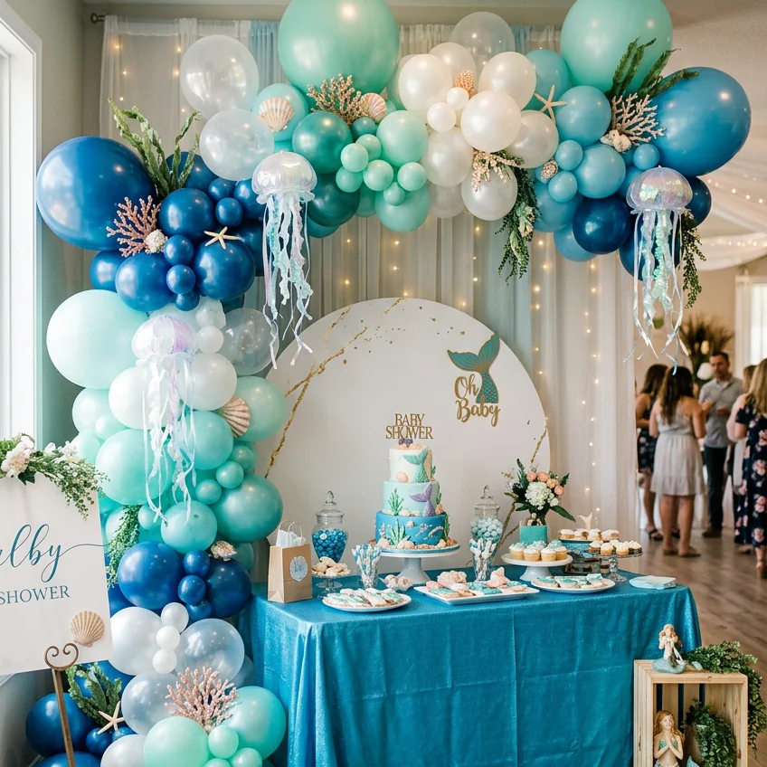 under the sea baby shower ideas featured image