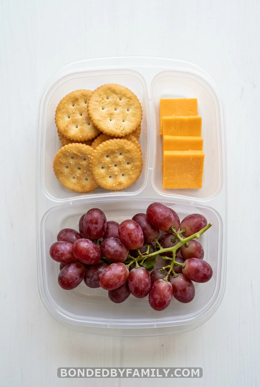 Cheese & Cracker Snack Boxes
