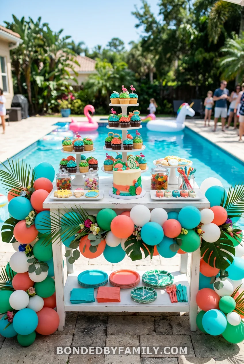 Tropical Balloon Garland