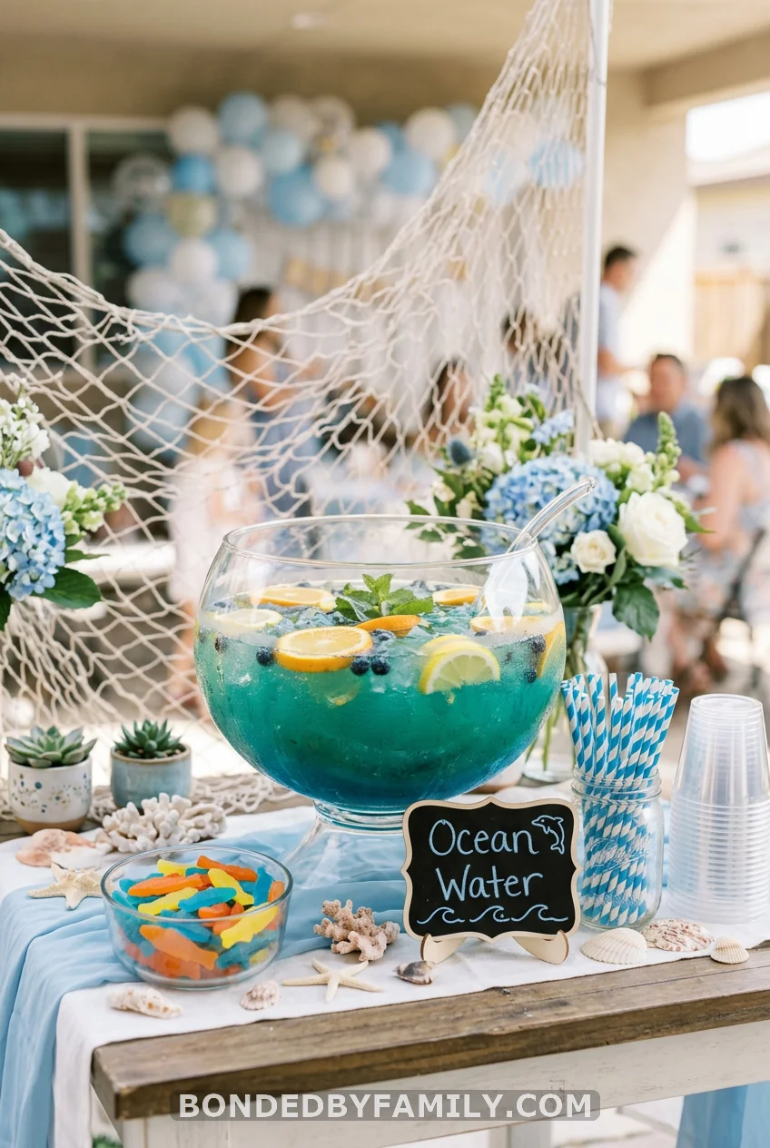 The Ocean Punch Station (That Doubles as a Photo Op)