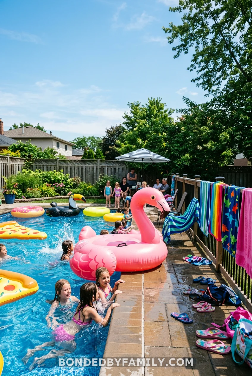 Inflatable Flamingo Photo Backdrop