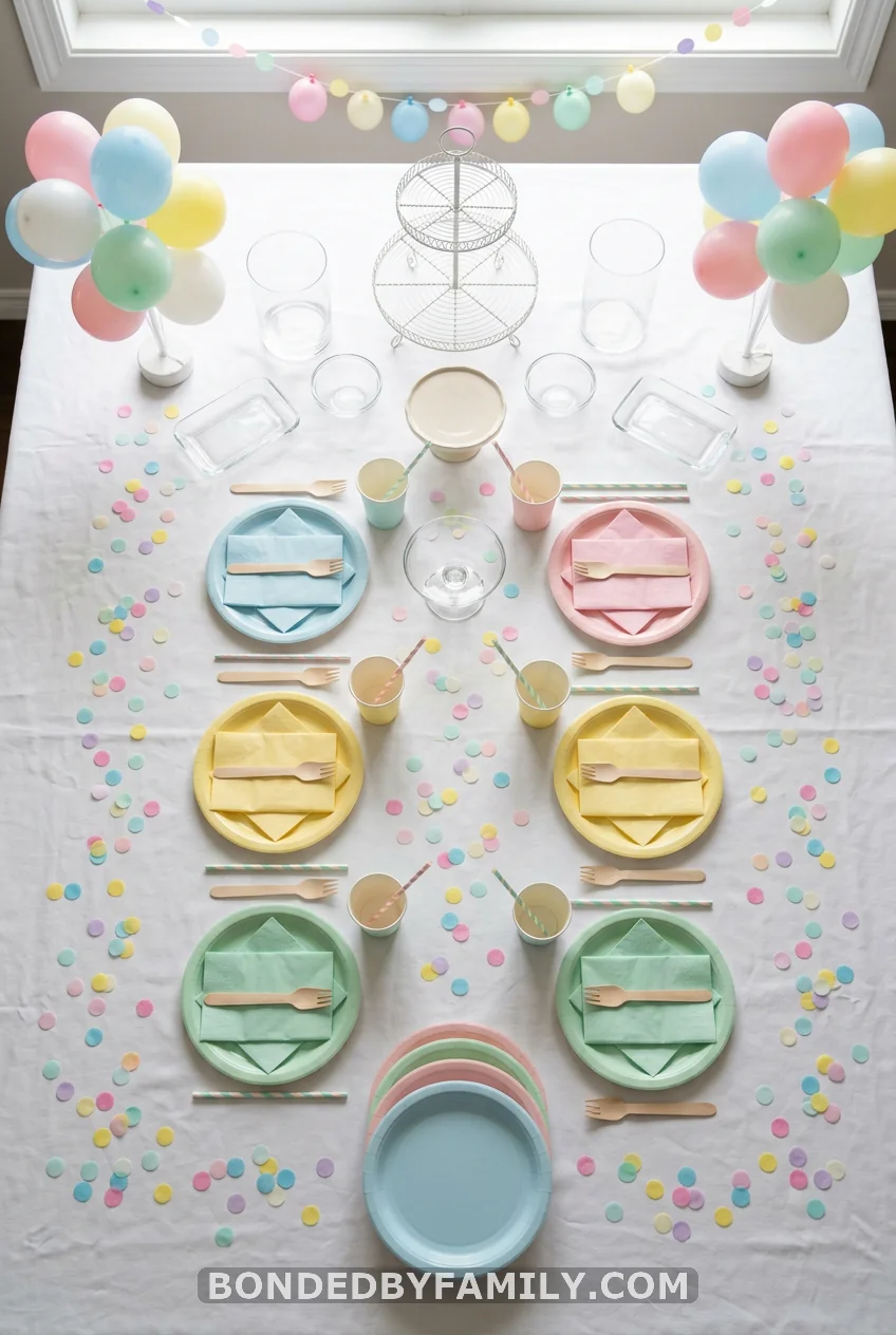 Sprinkle Confetti Tablescapes