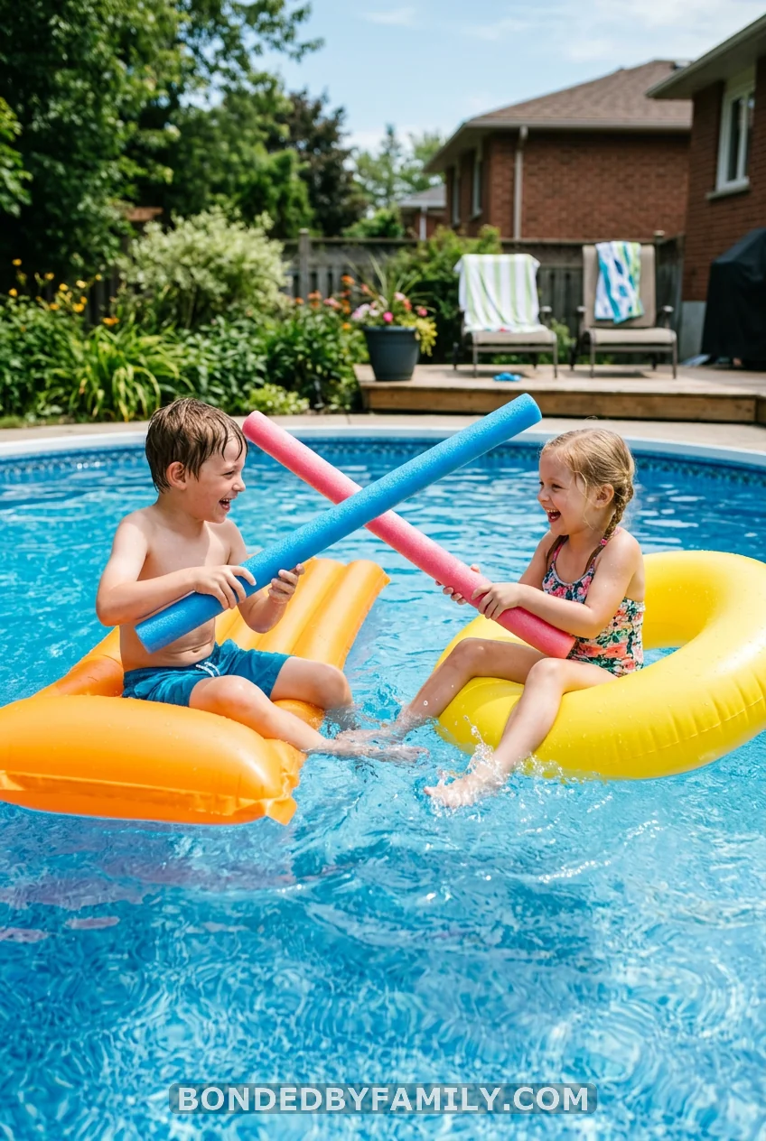 Pool Noodle Jousting