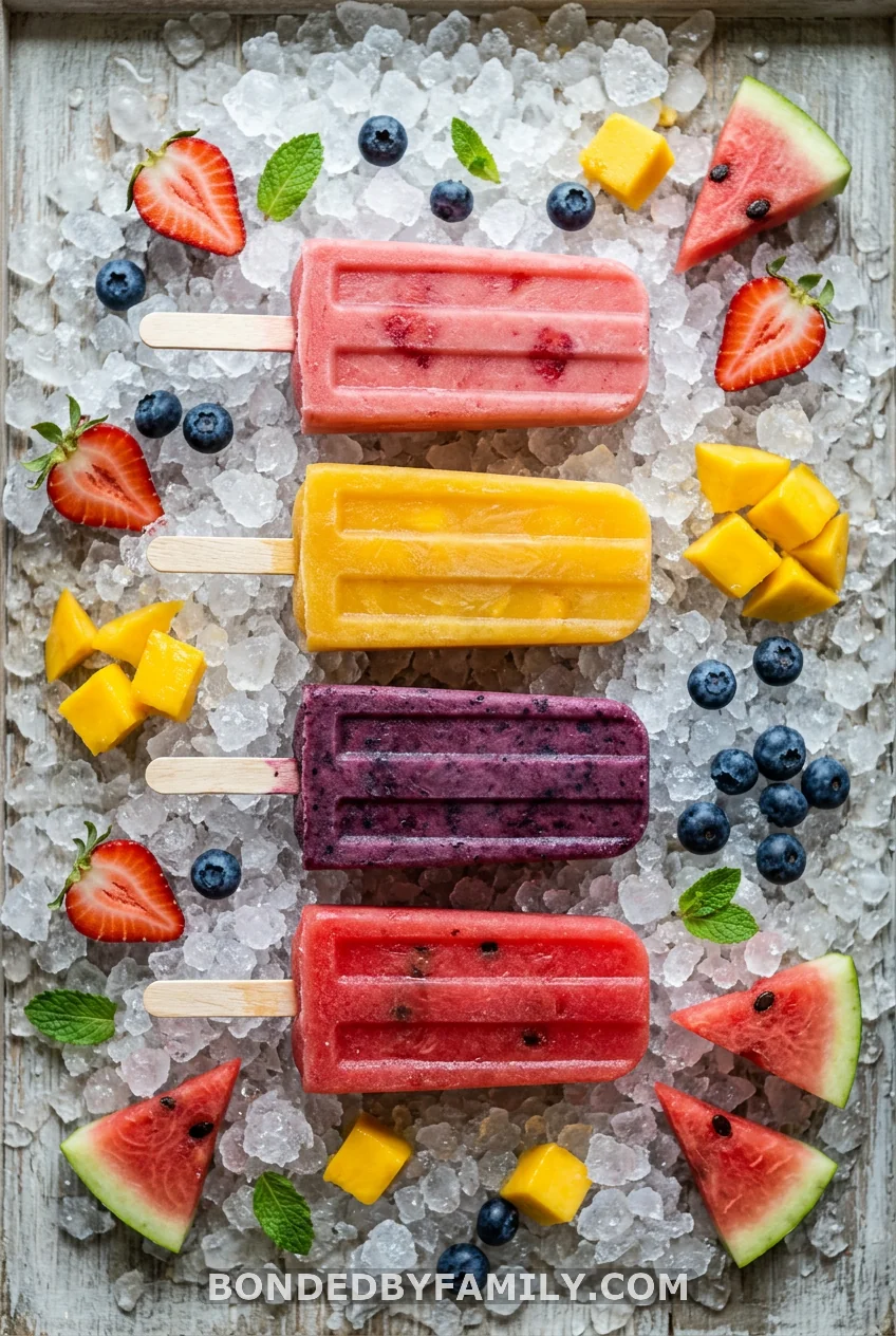 Homemade Fruit Popsicles