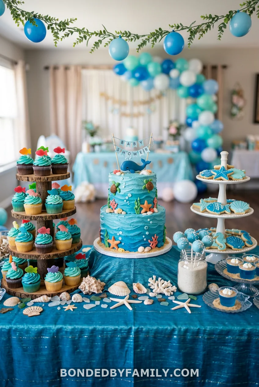 Under the Sea Dessert Table