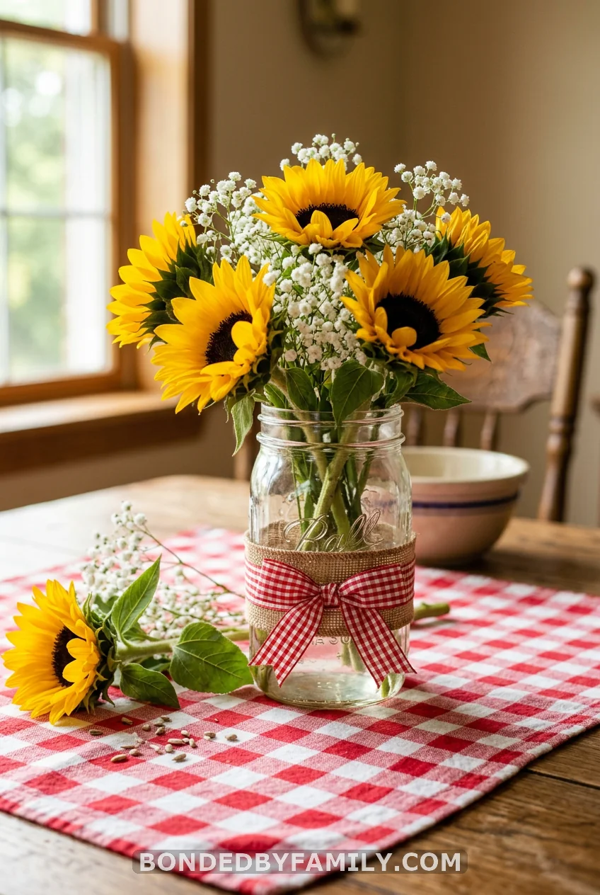 Sunflowers Do All the Heavy Lifting