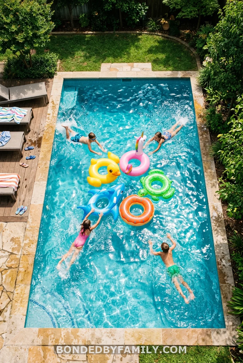 Musical Pool Floats