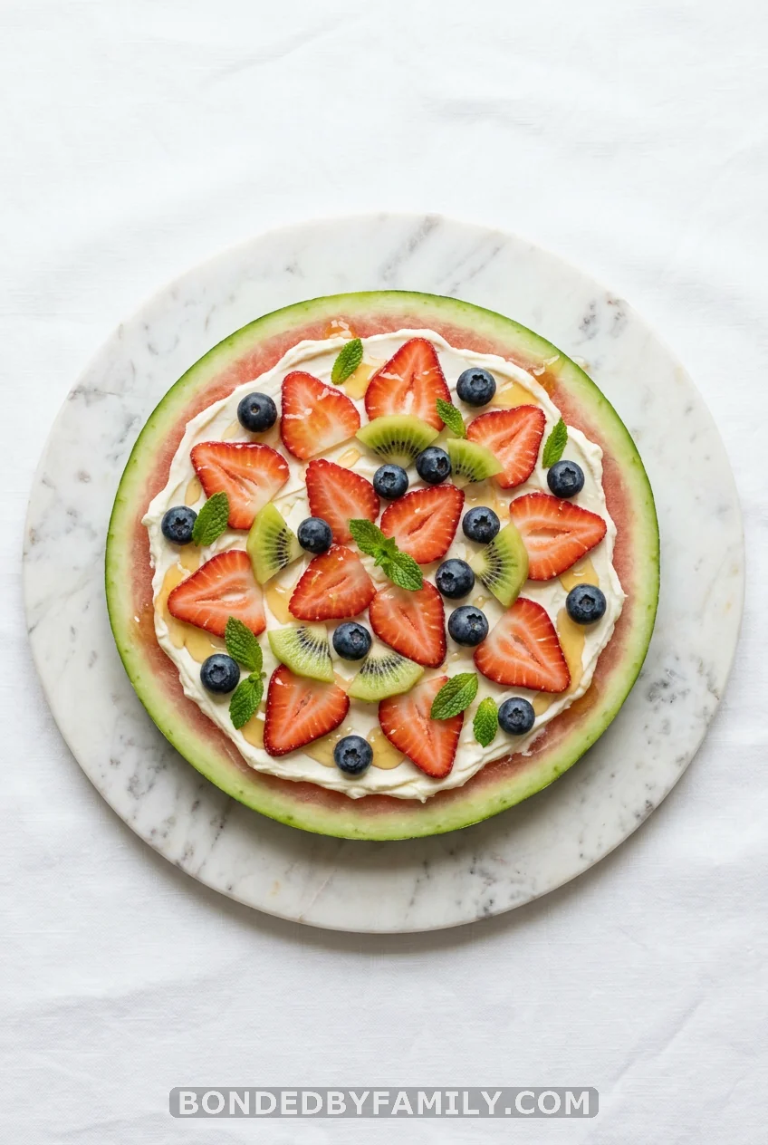 Watermelon Pizza (The Dessert Nobody Sees Coming)