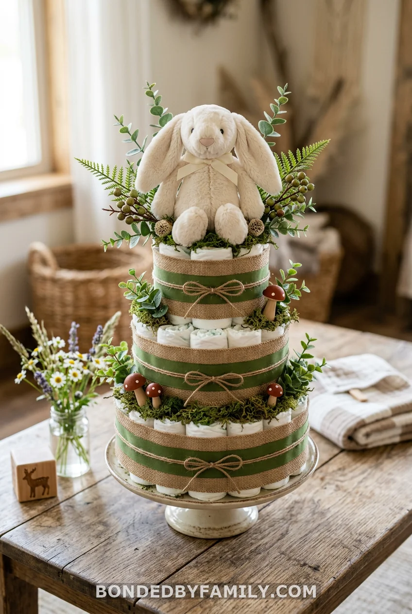 Woodland Peter Rabbit Cake