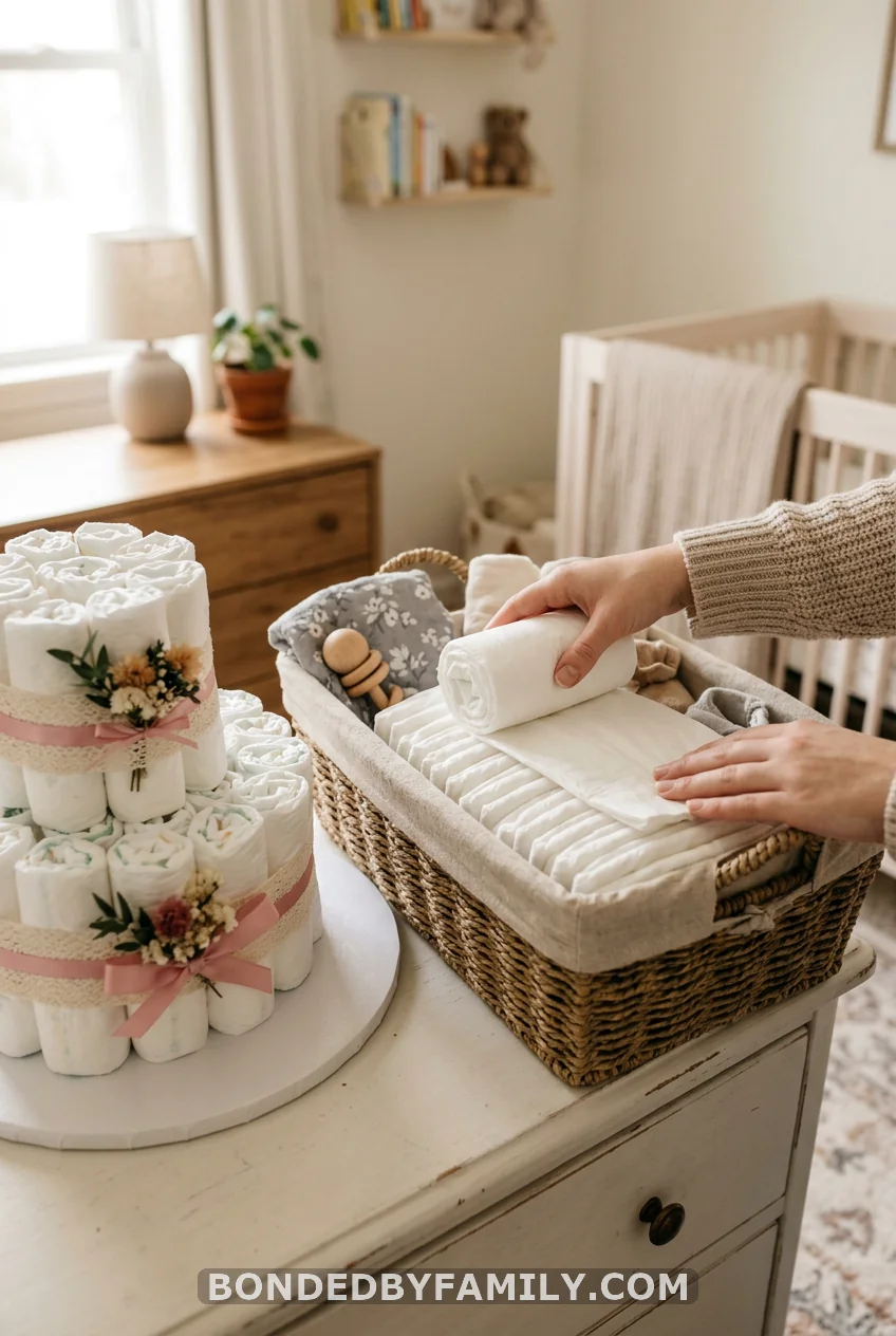 Myth: A Diaper Cake Wastes the Diapers