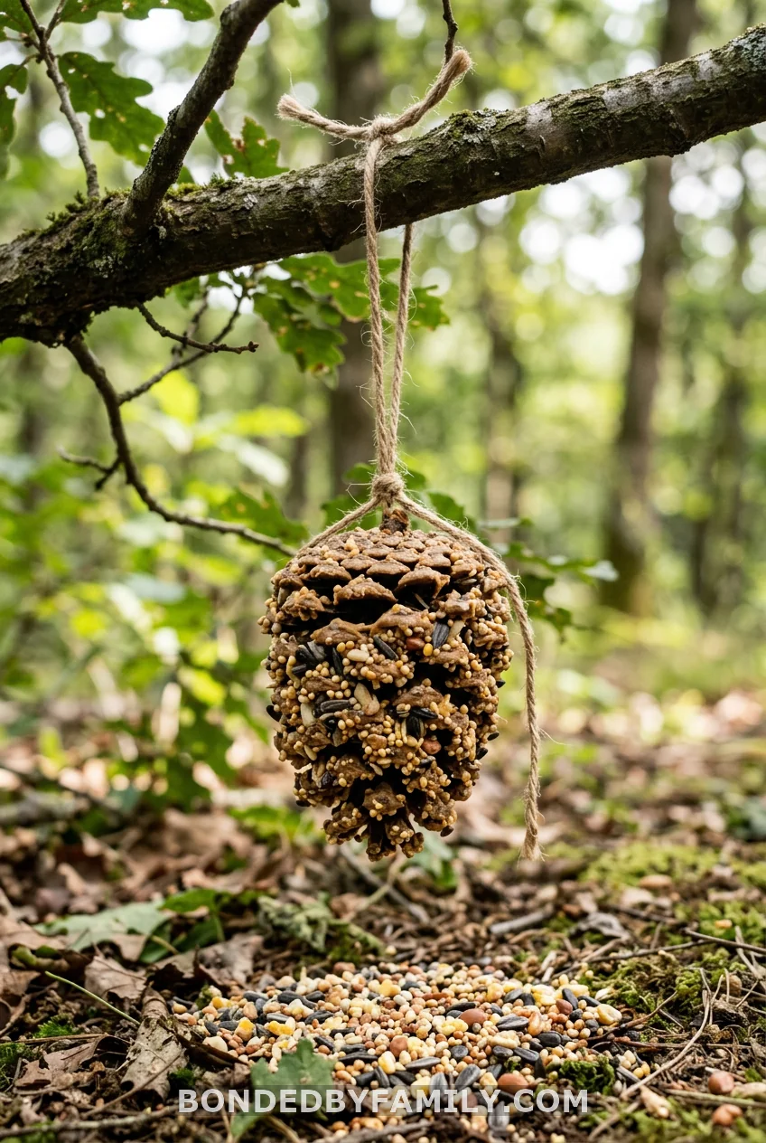Pinecone Bird Feeder