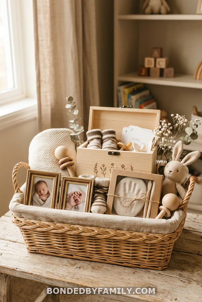 The Keepsake Memory Box Basket