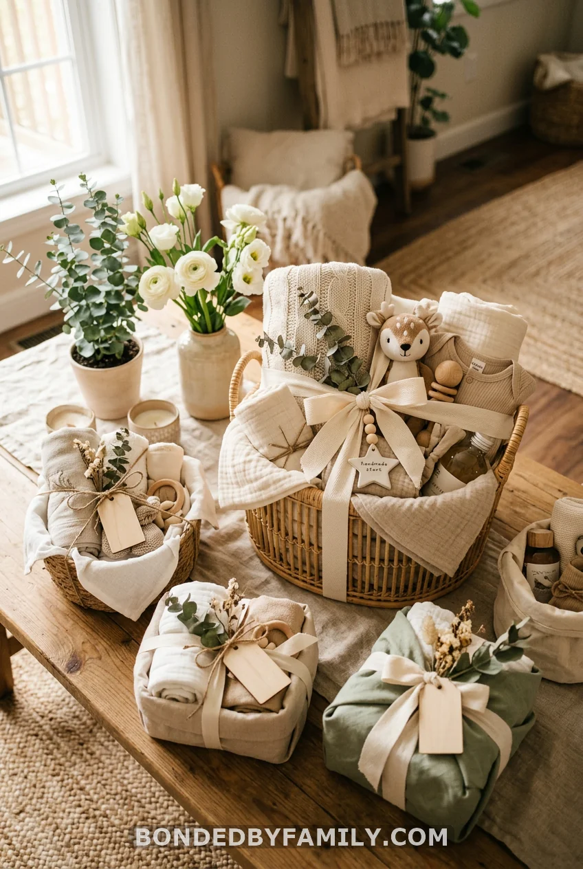 baby shower gift basket image 1