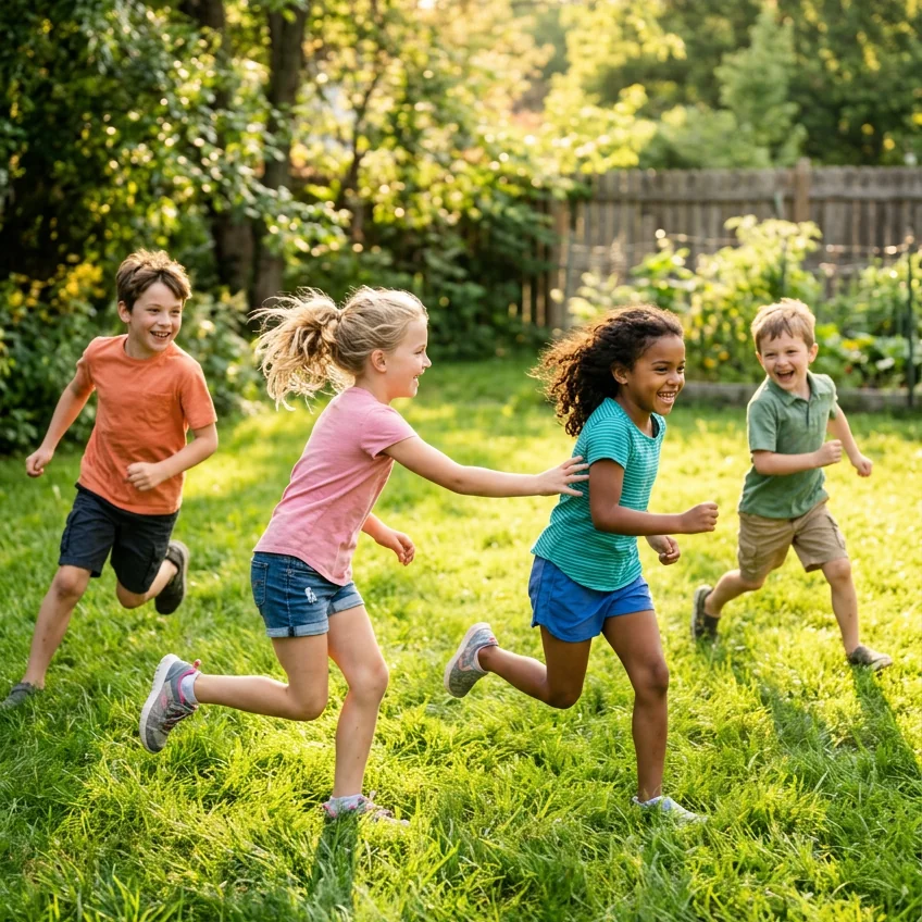 outdoor games for kids featured image