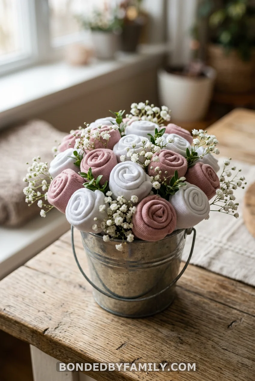 The Baby Sock Bouquet (The One Everyone Asks About)
