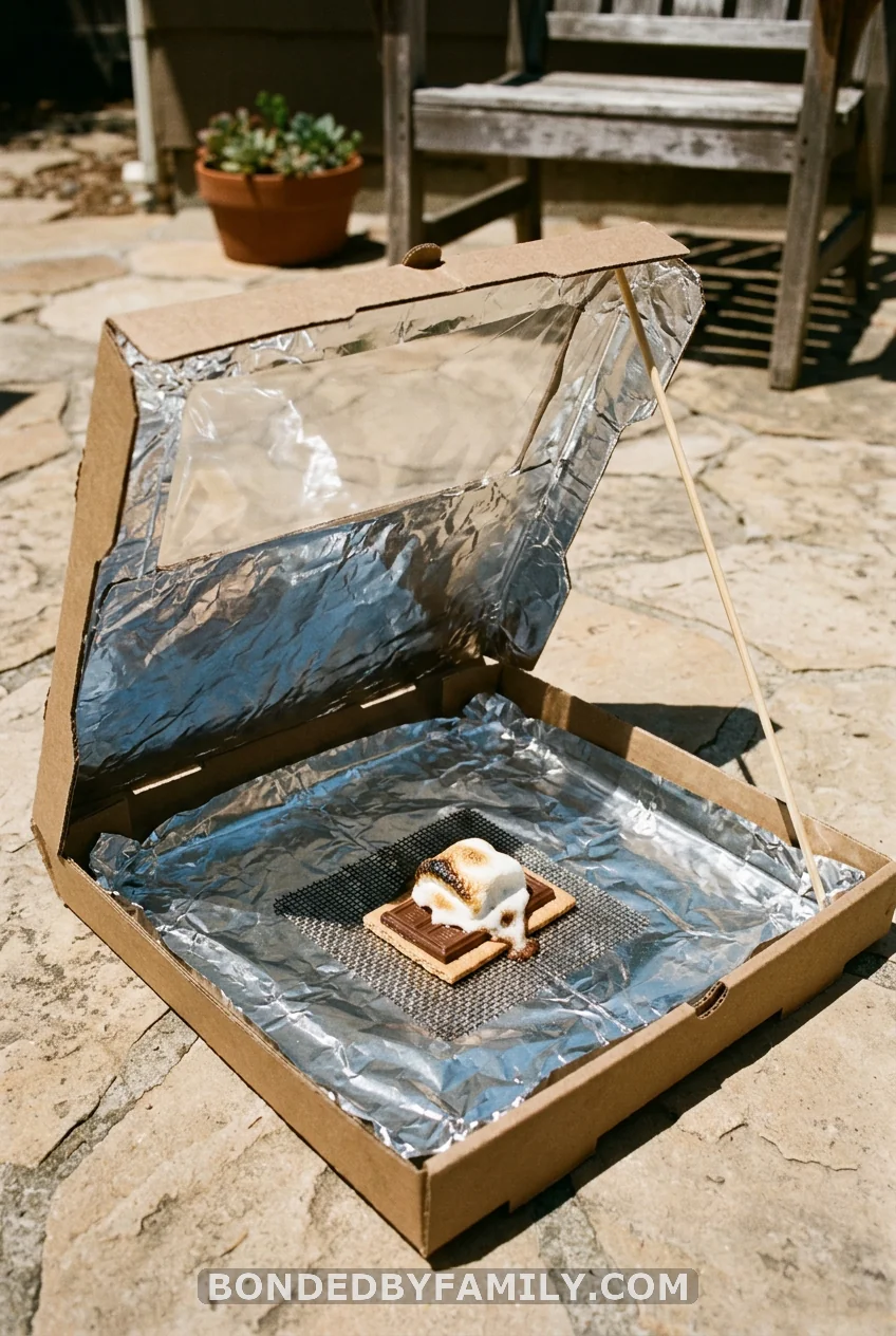 Solar-Oven S'mores (Let the Sun Do the Cooking)