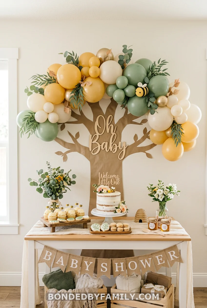 Build a Hundred Acre Wood Backdrop That Anchors the Whole Room