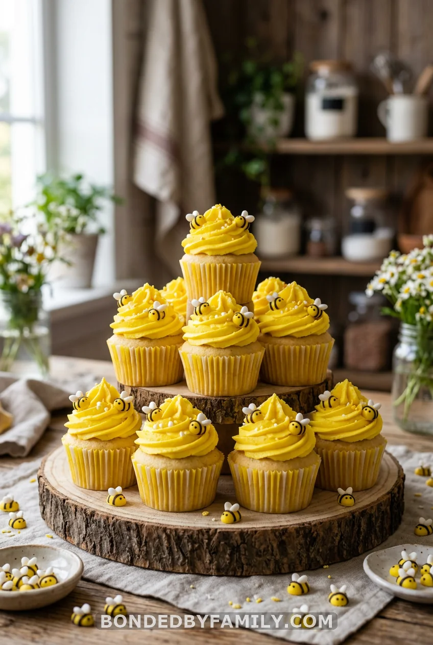 Beehive Cupcake Tower