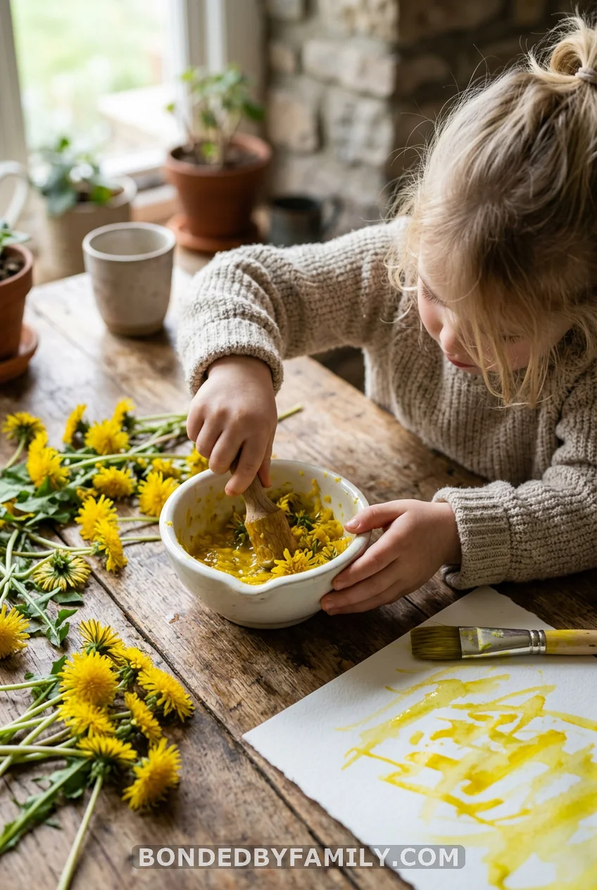 Dandelion and Berry Paint