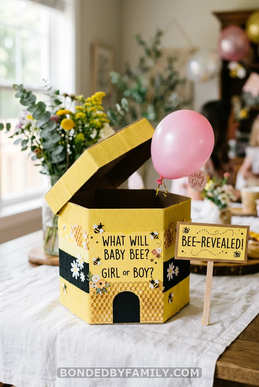 Bee Box Balloon Reveal