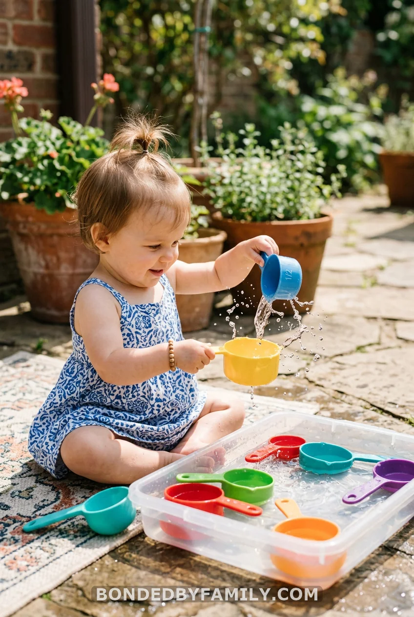 Scoop-and-Pour Water Tray
