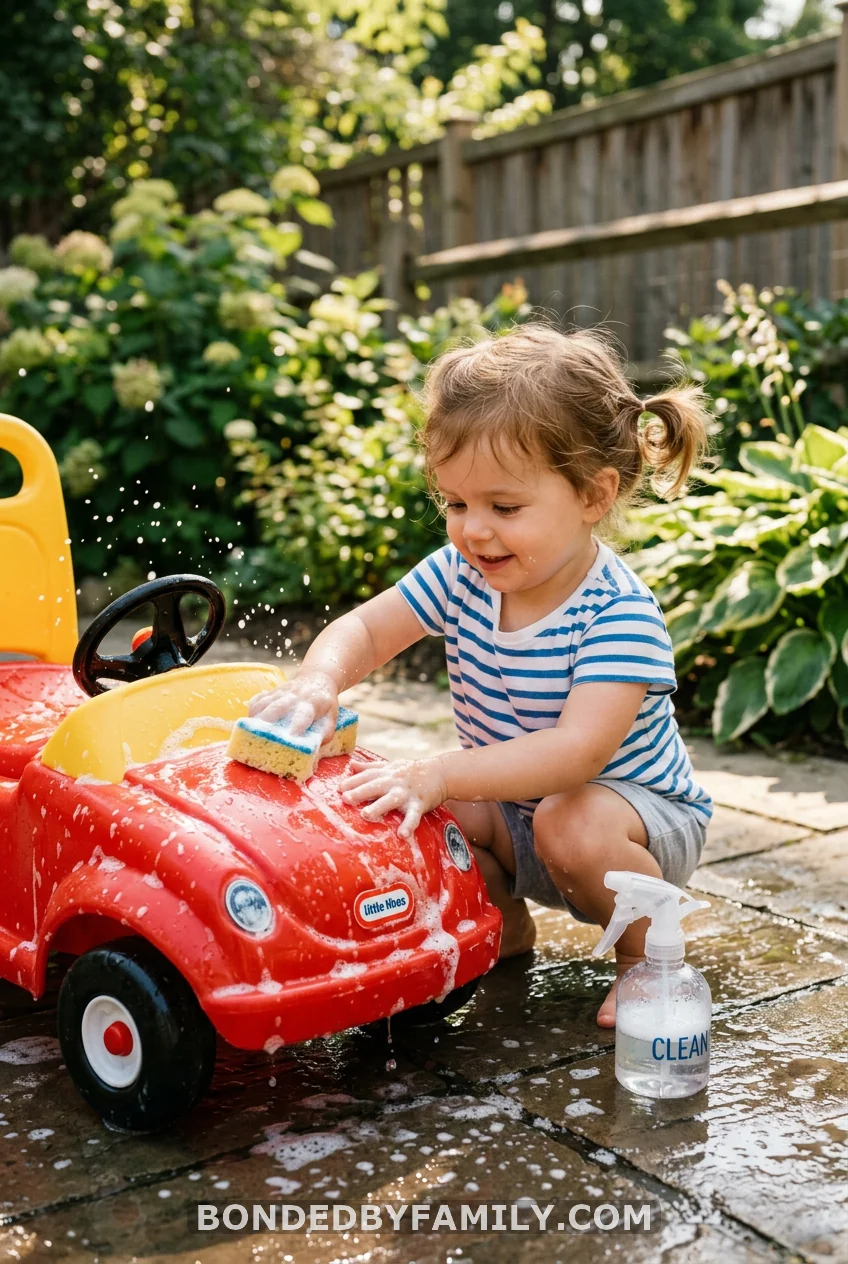 Run a Toddler Car Wash