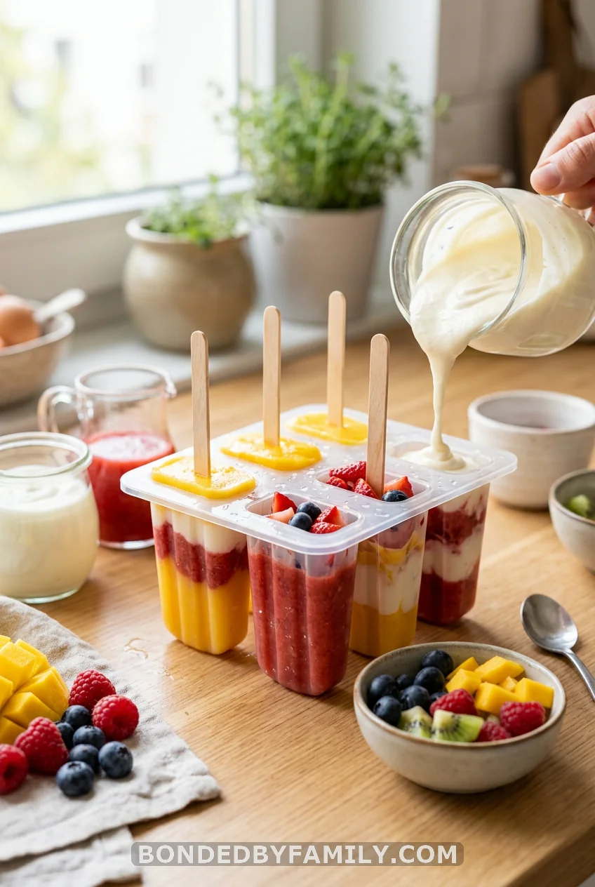 Homemade Popsicles, Three Ways