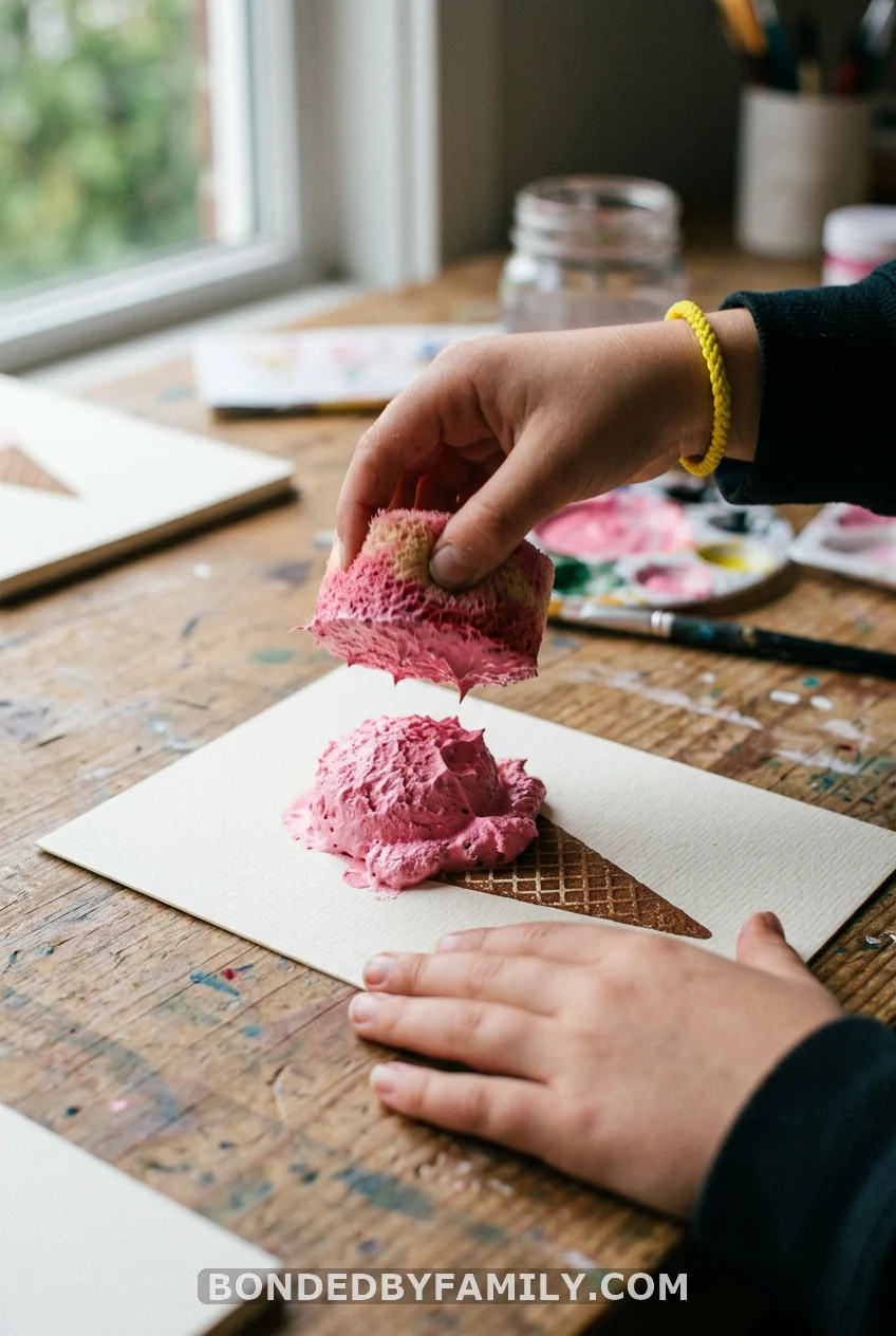 Step 5: Stamp the Scoops