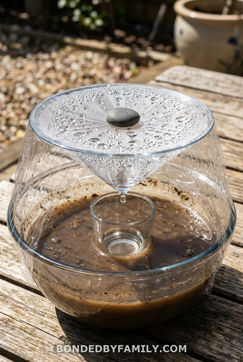 Filter Dirty Water With a Solar Still
