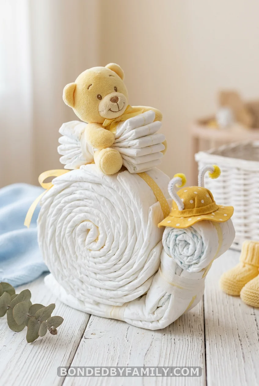 The Winnie the Pooh Diaper Snail