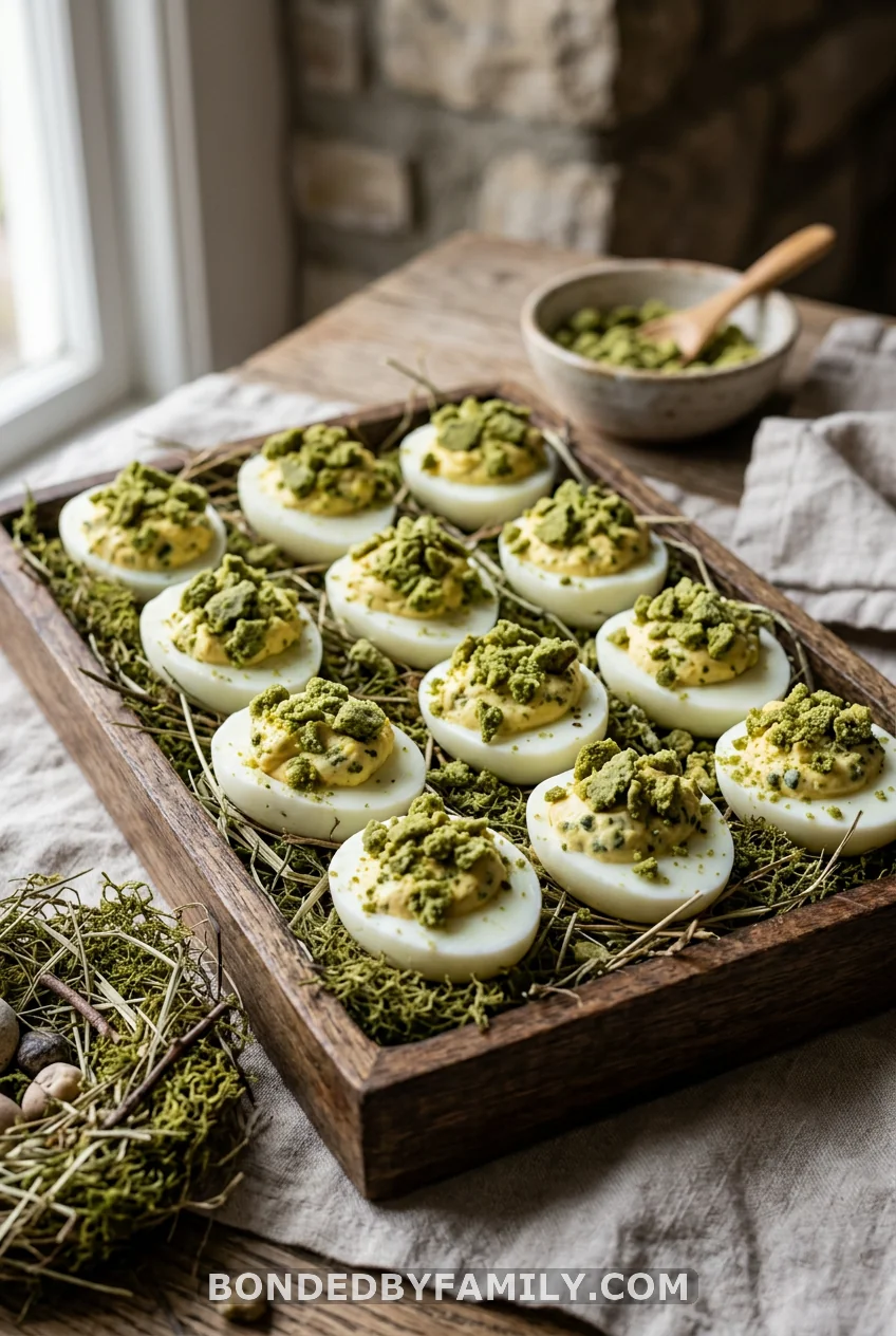 Dinosaur Egg Deviled Eggs
